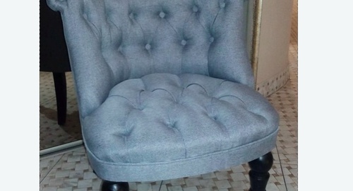 Обшивка стула на дому. Марьина Роща